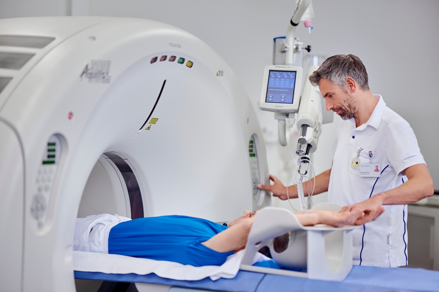 CT-Gerät in der Radiologie
